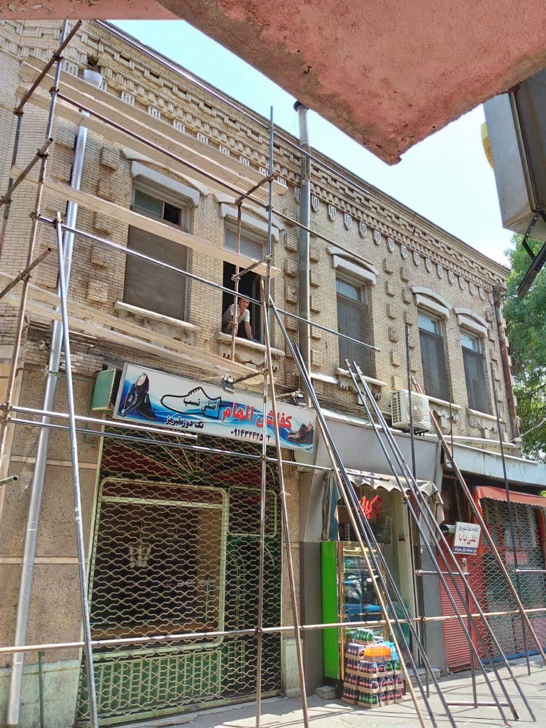 مرمت گراند هتل تبریز آغاز شد