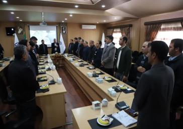 برگزاری سومین جلسه مدیر کل با پیمانکاران