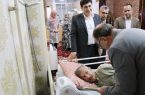 عیادت مدیرکل بنیاد آذربایجان شرقی از آزادۀ جانبازِ بستری در منزل/«ابوالفتح زاده» پای درد و دل ایثارگر معظم «محمد جهانگیری»