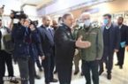 بازدید سرلشکر باقری از غرفه آذربایجان شرقی در نمایشگاه «کوی جهاد و مقاومت»