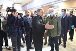 بازدید سرلشکر باقری از غرفه آذربایجان شرقی در نمایشگاه «کوی جهاد و مقاومت»