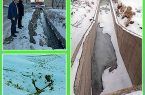 آبگیری تالاب بین المللی قوری گول با وجود سرمای شدید