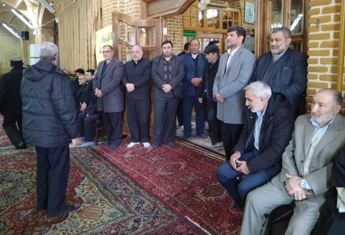 برگزاری مراسم گرامیداشت شهدای ۲۹ بهمن تبریز با حضور مدیرکل بنیاد آذربایجان شرقی
