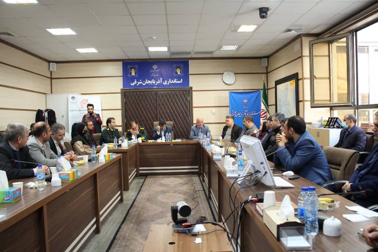جشن واگذاری ۱۰۲۹ واحد مسکن به مددجویان کمیته امداد آذربایجان شرقی