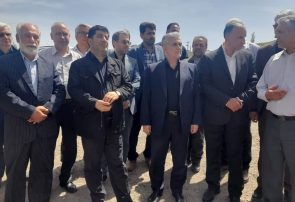 بازدید رئیس سازمان جهاد کشاورزی استان آذربایجان شرقی از سد صومعه علیا در میانه