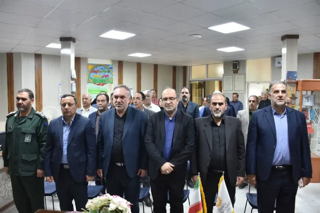 همزمان با هفته دولت؛کتابخانه عمومی شهید رجایی عجب شیر بازگشایی شد