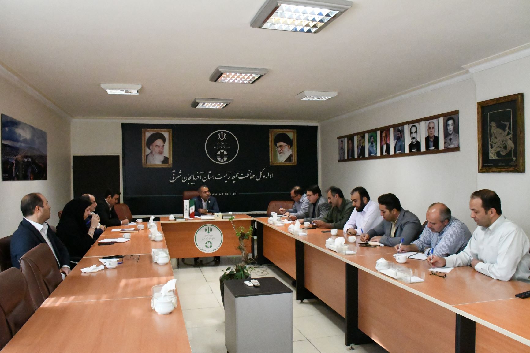 برنامه ریزی حفاظت محیط زیست آذربایجان شرقی جهت گرامیداشت هفته دفاع مقدس