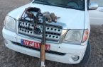 دستگیری شکارچی غیرمجاز درمیانه