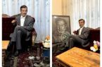 همزمان با سالروز تولد استاد شهریار: نصب مجسمه هایپر‌رئال استاد سید محمد حسین بهجت تبریزی در خانه موزه شهریار تبریز