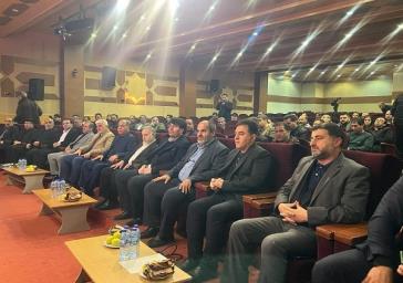 جشن گلریزان در تالار اندیشه سازمان سیما، منظر و فضای سبز برگزار شد