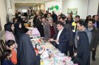 برگزاری نمایشگاه کسب و کارهای خانگی بانوان توانمند بخش تیکمه داش در مرکز آموزش علمی کاربردی استاد شهریار تیکمه داش
