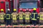 مانور آتش‌نشانی و اطفاء حریق در شرکت مس سونگون آذربایجان برگزار شد