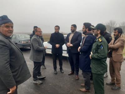 آسفالت ریزی روستای گله بان با مشارکت بنیاد مسکن ودهیاری اجرا شده است