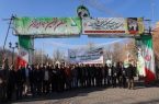 کارکنان سازمان سیما، منظر و فضای سبز شهرداری تبریز در راهپیمایی باشکوه ۲۲ بهمن حضوری انقلابی داشتند.