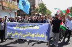 حضور خانواده بزرگ دانشگاه علوم پزشکی تبریز در راهپیمایی روز جهانی قدس