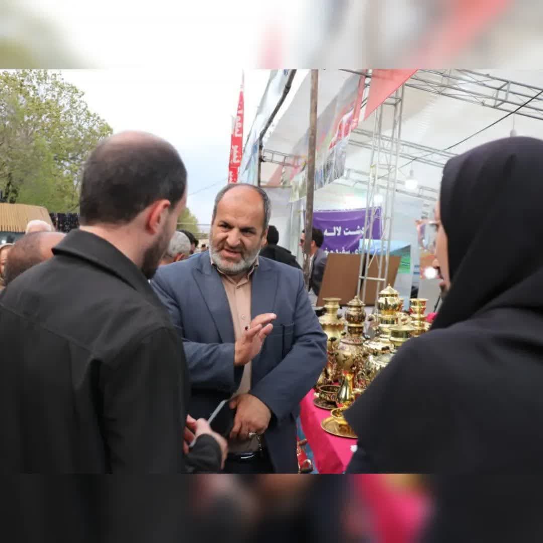 آیین اختتامیه نمایشگاه توانمندی روستاهای بخش باسمنج