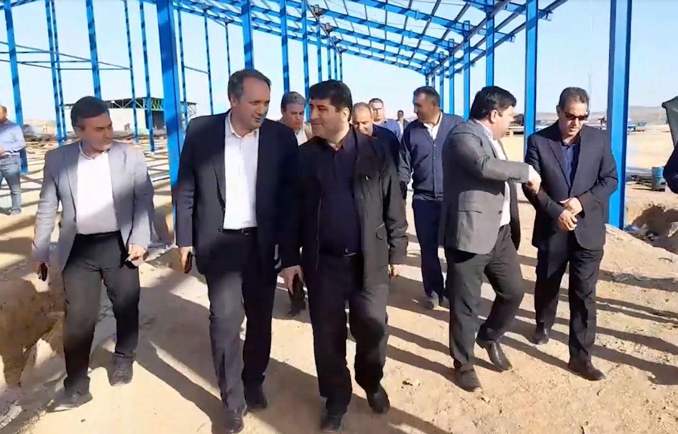احداث ۴۶ هزار هکتار شبکه های فرعی آبیاری تحت فشار در اراضی پایاب سد قیزقلعه سی
