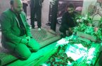 حضور رییس سازمان نوسازی مدارس کشور بر سر مزار شهید آل هاشم و شهدای فرهنگی