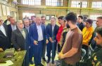 بازدید وزیر تعاون از مرکز کارگاههای مهارت آموزی فنی و حرفه ای میانه بازدید وزیر تعاون از مرکز کارگاههای مهارت آموزی فنی و حرفه ای میانه