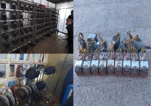 کشف و ضبط ۱۱۶ دستگاه استخراج غیرمجاز رمز ارز در آذربایجان شرقی در فروردین ماه ۱۴۰۴