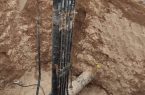نشتی گاز انشعاب ۸ اینچ کارخانه سهند فلوت