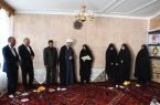 تداوم دیدار رئیس دانشگاه تبریز و رئیس نهاد رهبری با خانواده شهیدان جنگ رمضان