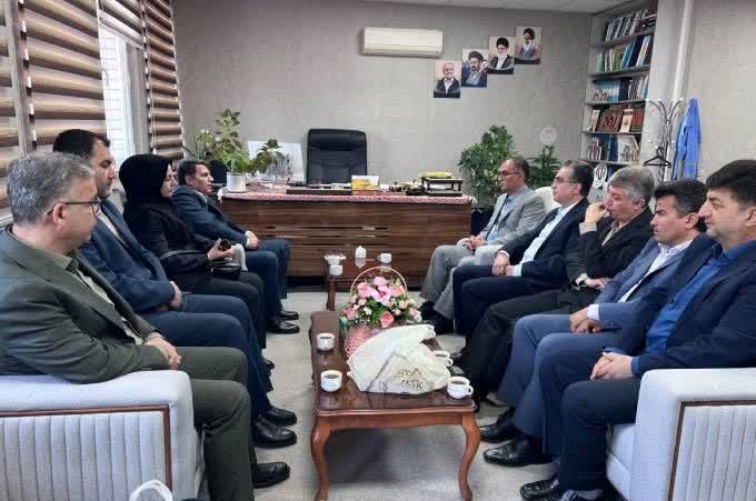 معارفه رئیس جدید اداره امور مالیاتی اهر؛ مالیات، موتور محرکه توسعه زیرساختها و منطقه