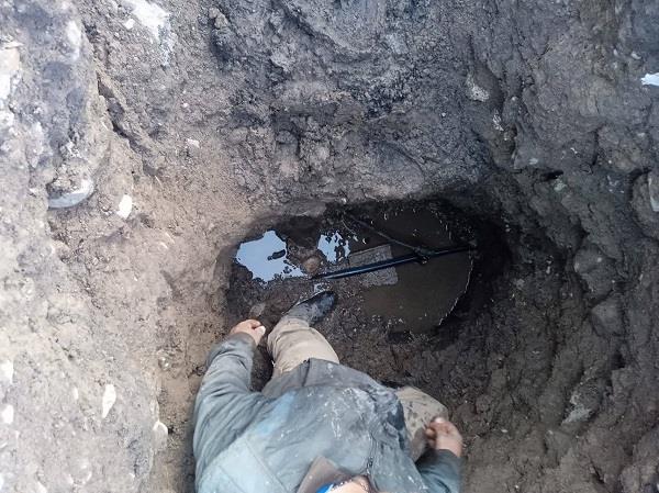 رفع اتفاقات روستاهای تحت پوشش توسط اکیپ اتفاقات روستایی امور آبفای شهرستان اهر