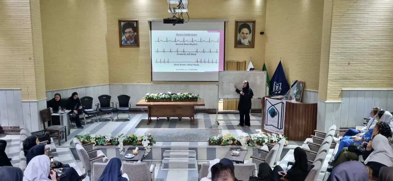 برگزاری دوره تخصصی «دیسریتمیهای قلبی» برای پرستاران در بیمارستان سینا تبریز