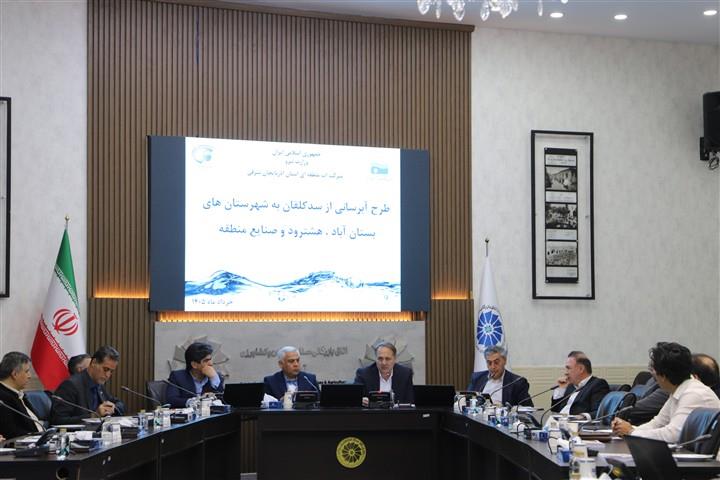 همکاری و سرمایه‌گذاری بخش خصوصی در صنایع آب استان