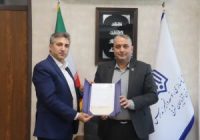 امضای تفاهمنامه مشارکت بانک رفاه کارگران در احداث مدرسه سهکلاسه روستای دادلو میانه