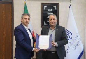 امضای تفاهمنامه مشارکت بانک رفاه کارگران در احداث مدرسه سهکلاسه روستای دادلو میانه