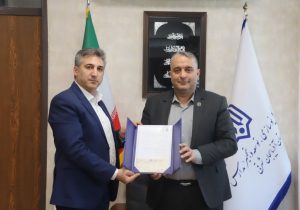 امضای تفاهمنامه مشارکت بانک رفاه کارگران در احداث مدرسه سهکلاسه روستای دادلو میانه